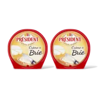Président Creme de brie 2-pack
