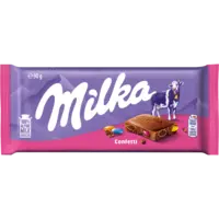 Milka Chocoladereep confetti