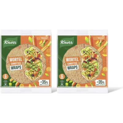 pdp-image-Knorr Wortel wraps met 35% wortel 2-pack