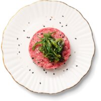 Een afbeelding van AH Excellent Steak tartaar Aziatische stijl