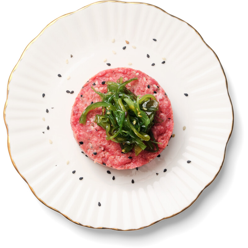 Een afbeelding van AH Excellent Steak tartaar Aziatische stijl