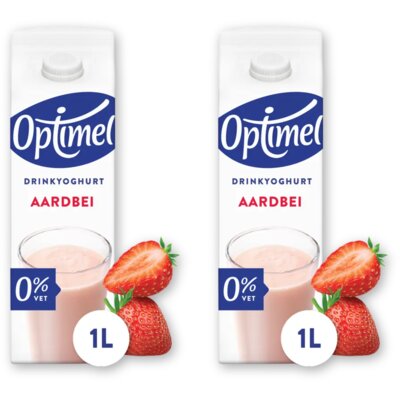 pdp-image-Optimel Drinkyoghurt aardbei 2-pack