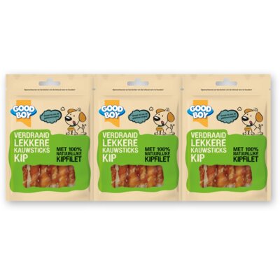 pdp-image-Good boy Verdraaid lekkere kauwsticks kip 3-pack
