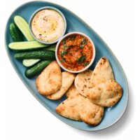 Een afbeelding van AH Excellent Mini naan dippers knoflook koriander