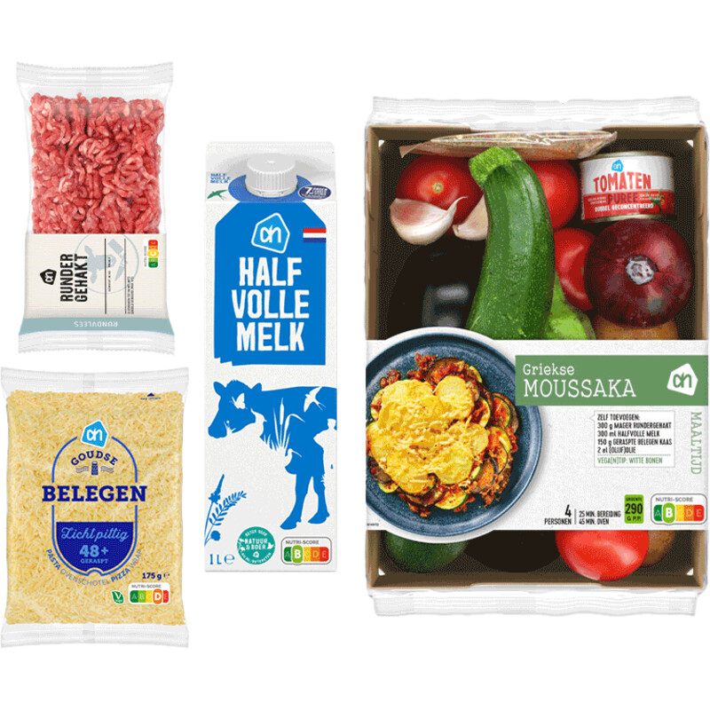 Een afbeelding van AH Griekse Moussaka Verspakket