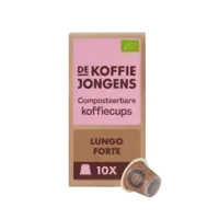 De Koffiejongens Lungo forte capsules