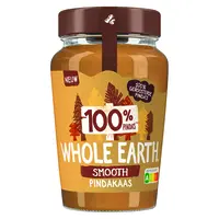 Whole earth Smooth 100% pindakaas