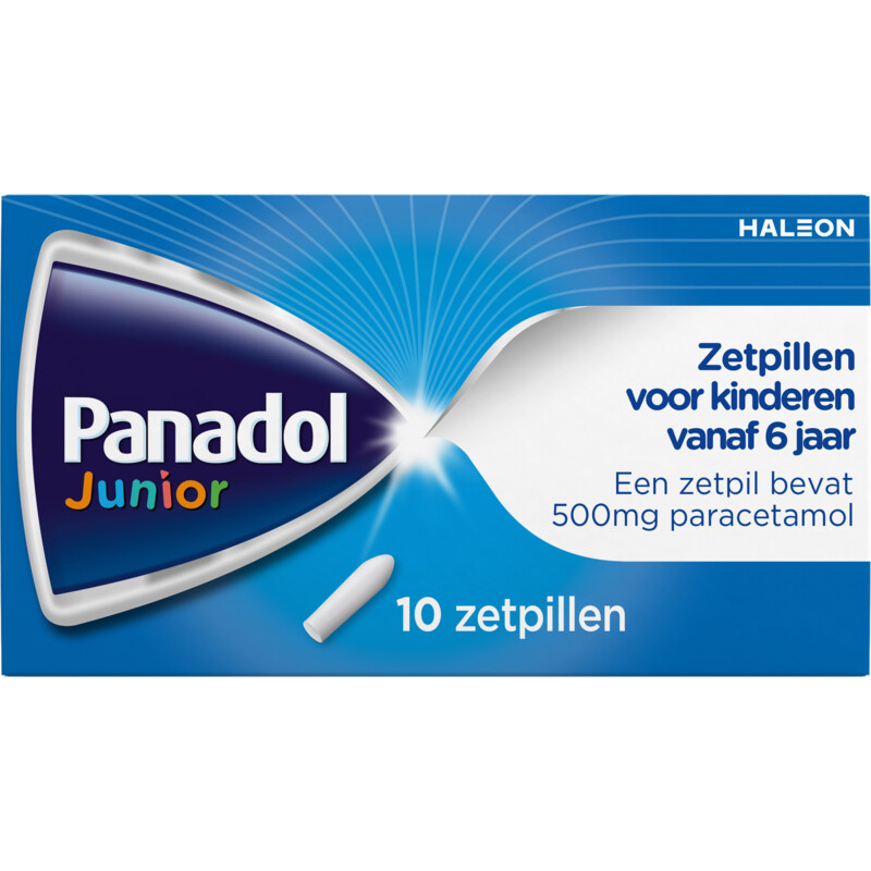 Een afbeelding van Panadol Junior 500mg zetpillen