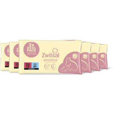 pdp-image-Zwitsal Sensitive billendoekjes 12-pack