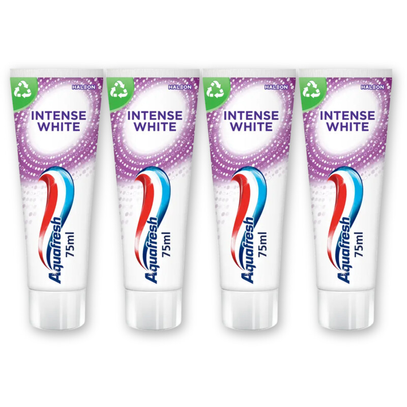 Aquafresh Intense white tandpasta 4-pack
