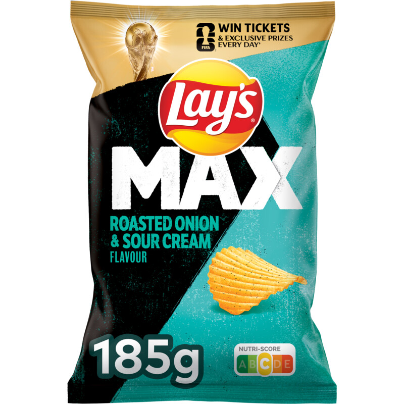 Lay's Max roasted onion & sour cream