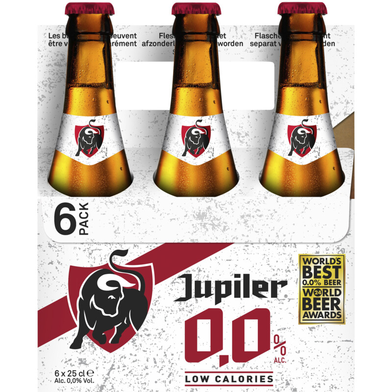Een afbeelding van Jupiler 0.0 fles 6x25cl