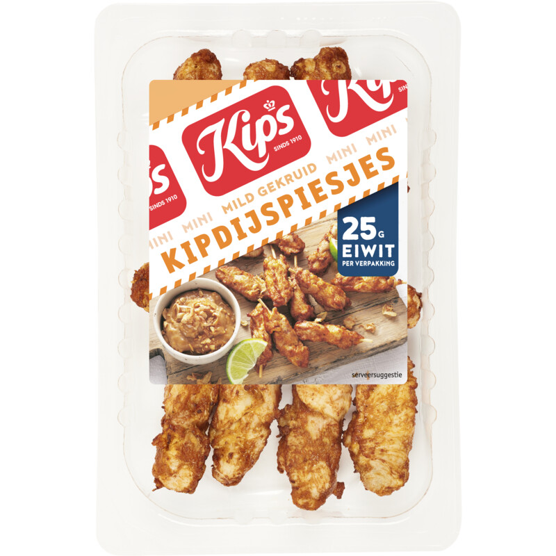 Kips Kipdijspiesjes mini mild gekruid