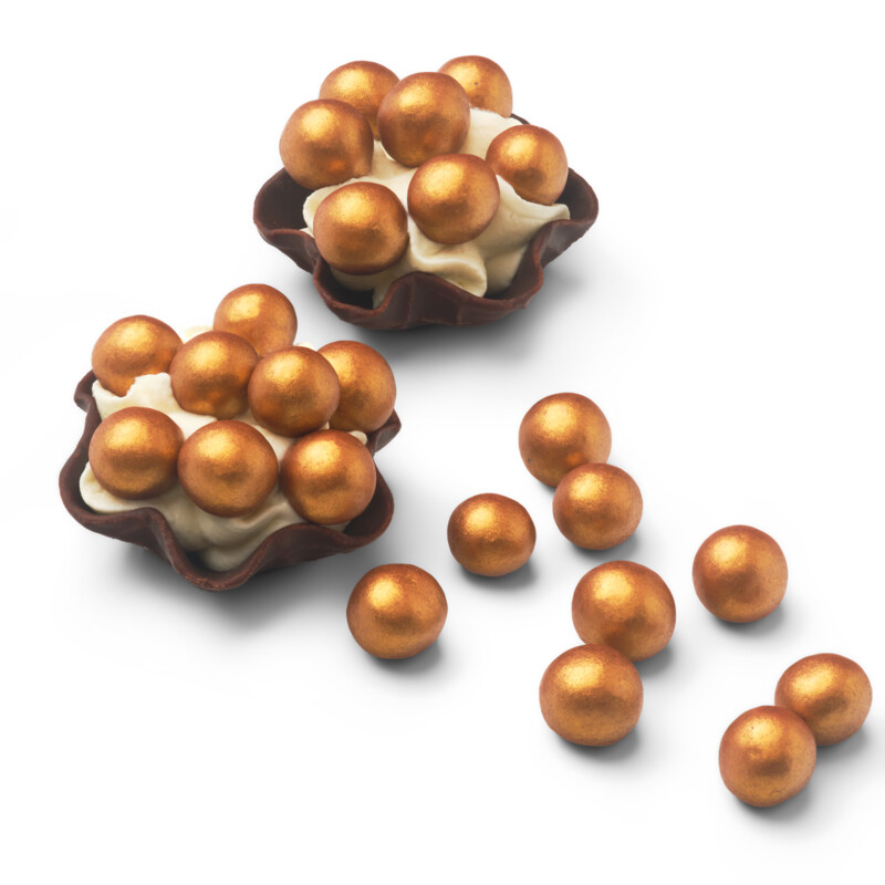 Een afbeelding van AH Excellent Crunch parels goud