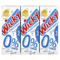 Wicky Fruit 0% suiker 6-pack