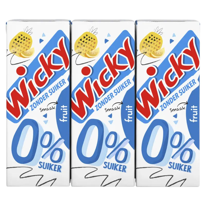 Fruit 0% suiker 6-pack