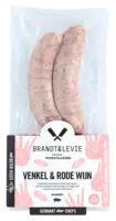 Brandt & Levie Braadworst venkel & rode wijn