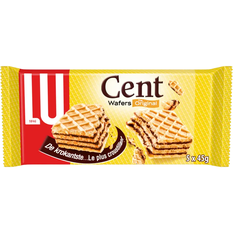 LU Cent wafels bel
