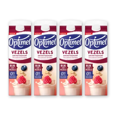 pdp-image-Optimel Drinkyoghurt vezels frambos bl bes 4pck