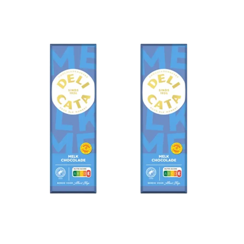 Reep melk chocolade 2-pack