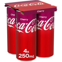 Een afbeelding van Coca-Cola Cherry 4-pack