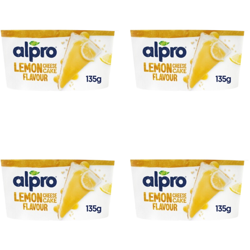 Een afbeelding van Alpro Lemon cheesecake flavour 4-pack
