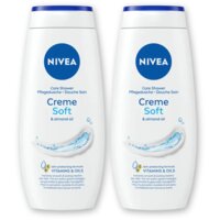 NIVEA Creme soft douchecreme 2-pack