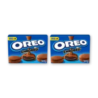 Oreo Koekjes omhuld melkchocosmaak 2-pack
