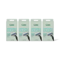 Care Disposable razors for men 4-pack