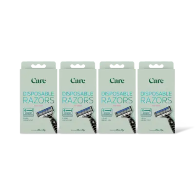 pdp-image-Care Disposable razors for men 4-pack