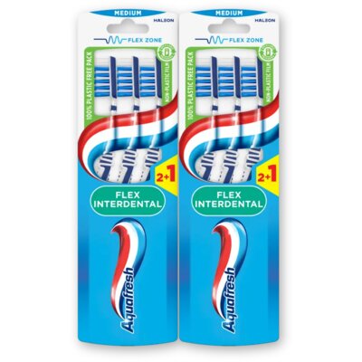 pdp-image-Aquafresh Flex interdental med tandenborstel 2pk