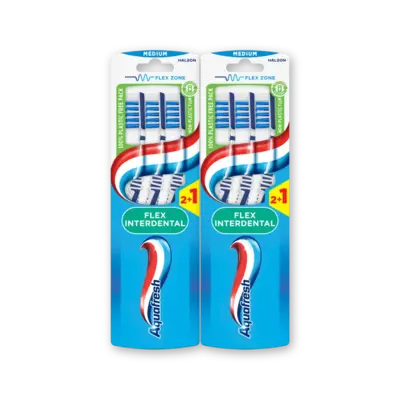pdp-image-Aquafresh Flex interdental med tandenborstel 2pk