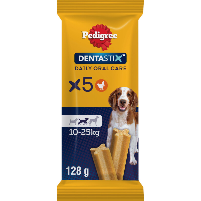 Een afbeelding van Pedigree Dentastix gebit kauwsnack medium hond