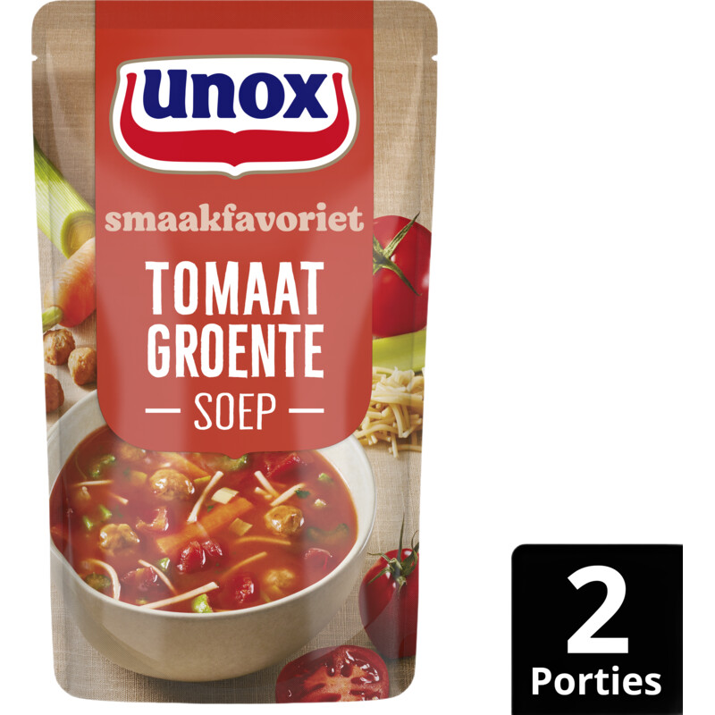 Unox Tomaat groente soep
