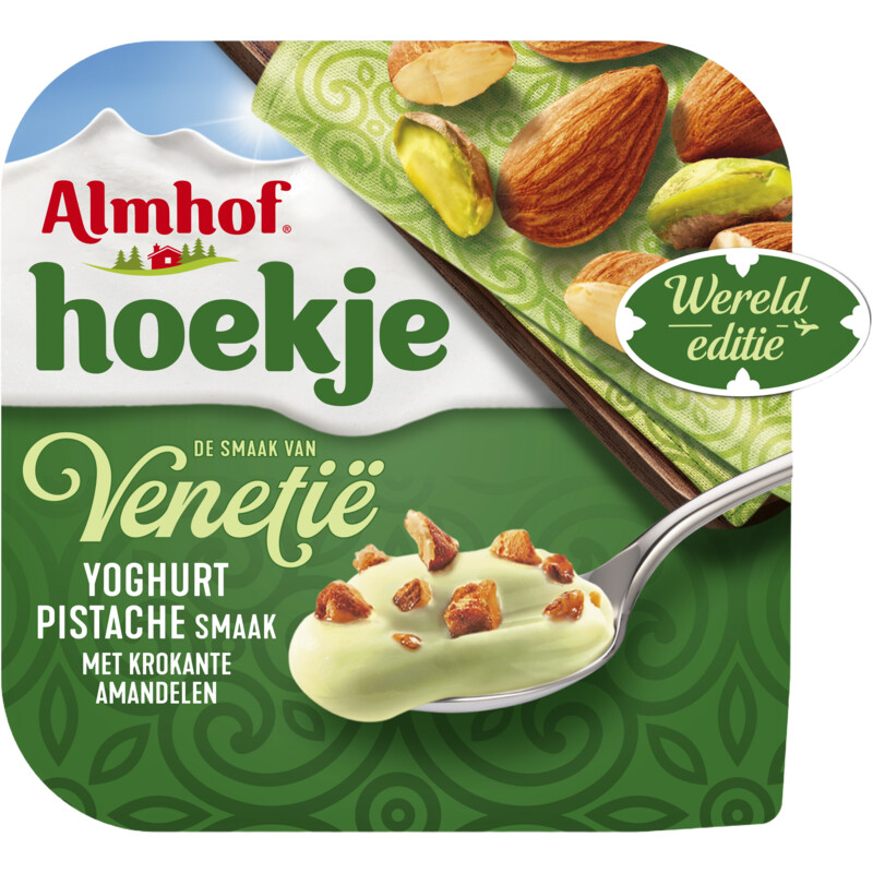 Een afbeelding van Almhof Hoekje Venetië pistache yoghurt