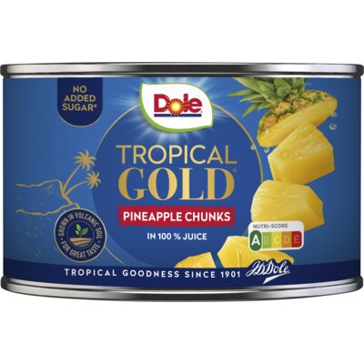 pdp-image-Dole Tropical gold ananas stukjes op sap