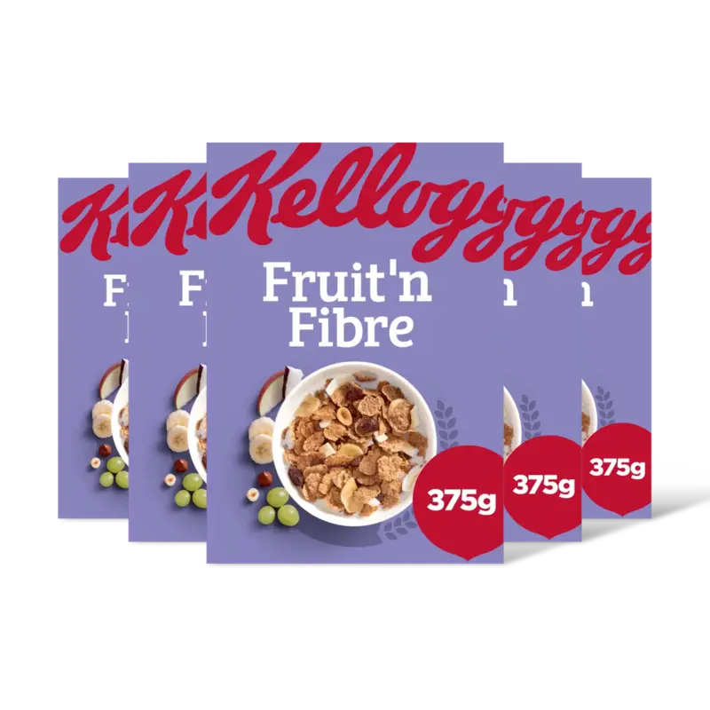 Kellogg's All-bran fruit 'n fibre 5-pack