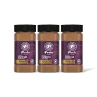 Perla Huisblends Espresso oploskoffie 3-pack