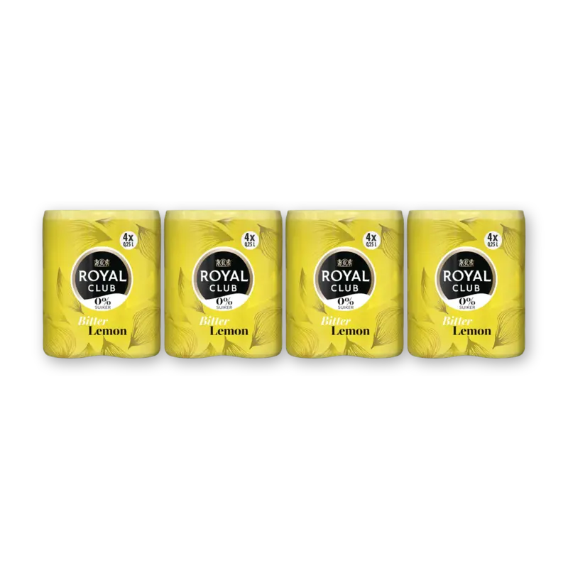 Royal Club Bitter lemon 0% suiker 16-pack