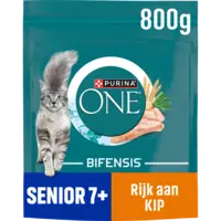 Purina ONE Senior rijk aan kip