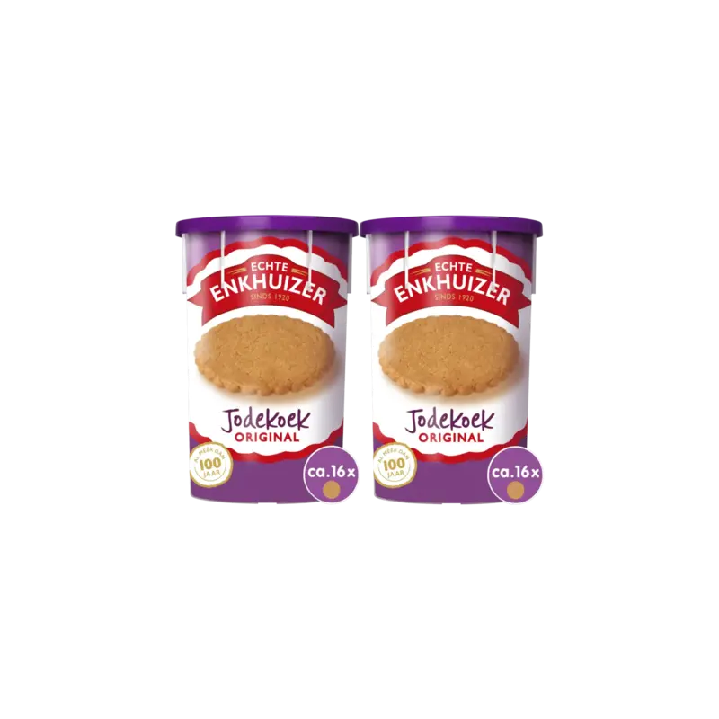 Echte Enkhuizer Jodekoek original 2-pack