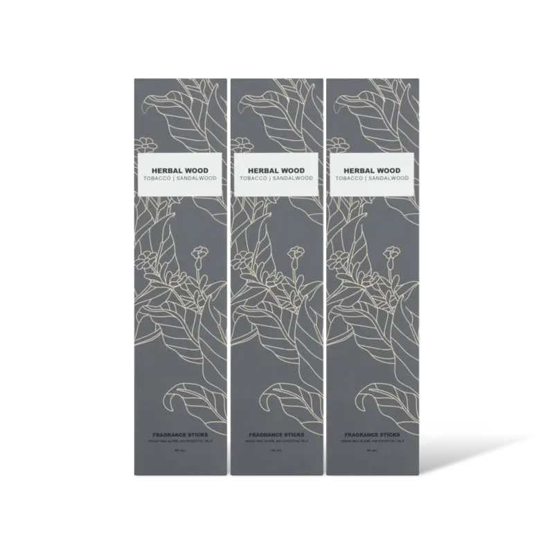 AH Geurstokjes herbal wood 3-pack