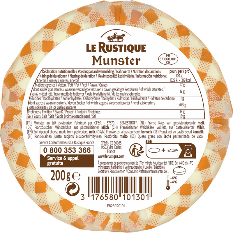 Een afbeelding van Le rustique munster