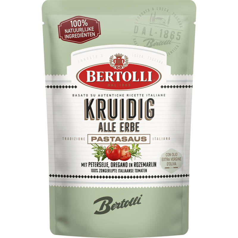 Een afbeelding van Bertolli Pastasaus in zak kruidig
