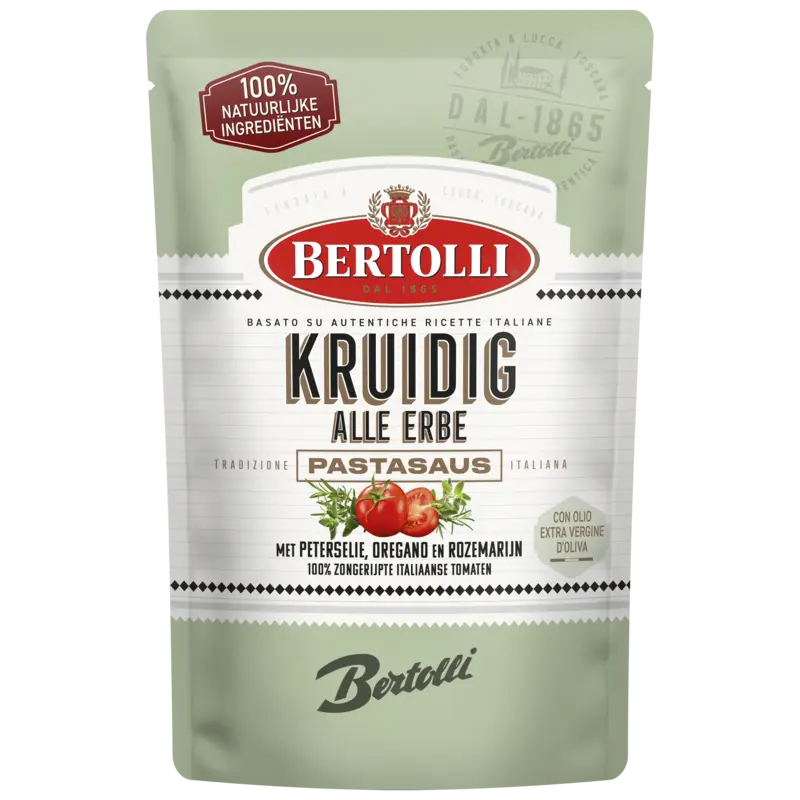 Bertolli Pastasaus in zak kruidig