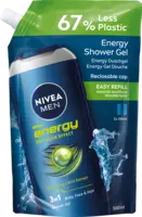 NIVEA Men energy shower gel refill