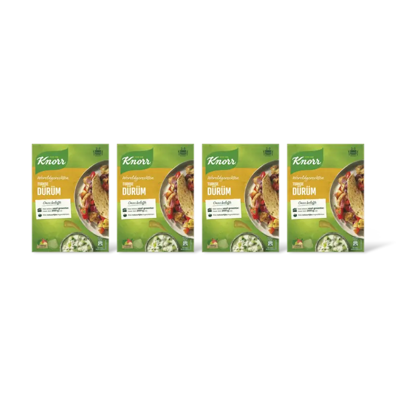 Knorr Wereldgerechten Turkse dürüm 4-pack