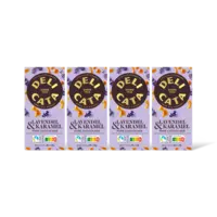 Delicata Reep pure chocolade lavendel/karamel 4pk