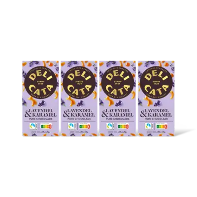 pdp-image-Delicata Reep pure chocolade lavendel/karamel 4pk