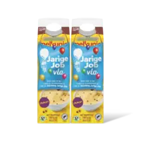 Melkunie Bolletjesvla met vanillesmaak 2-pack